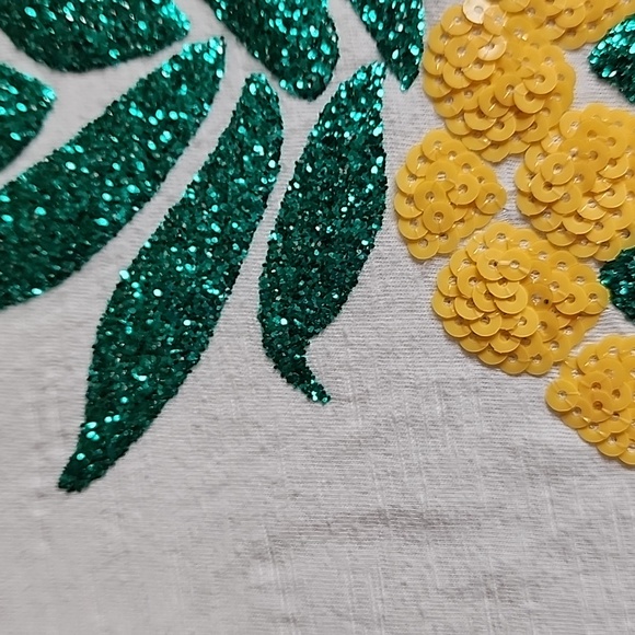 Justice Sequin Pineapple Tank Top - Picture 8 of 10